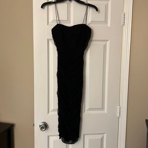 Black MIDI Dress. Size Medium